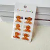 Presilha de cabelo pequena de 2cm presilha de cabelo preta presilha para franja presilha simples para cabelo rebelde presilha de tubarão mulheres cabelo acessórios de cabelo