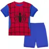 Explosiones de AliExpress Ropa de Casa de Manga Corta de Spiderman para Niños Ropa de Aire Acondicionado Conjunto de Pijamas de Batman Superman para Niños Pequeños y Medianos