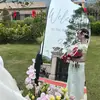 Decoración de Boda Estilo Escandinavo Espejo para Firma de Invitados Check-In Cartel de Bienvenida Boda en el Césped Set de Fotos Tablero Espejo de Piso