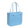Bolsa de Playa Eva Spot Bolsa de Agujeros Eva Gran Capacidad Bolsa de Cosméticos de Viaje Bolsa para Mascotas Eva Bolsa de Media Luna Cesta de Compras