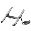 Soporte Plegable Multifuncional Magnético de Aleación de Aluminio para Laptop, Portátil y Escritorio, Universal para Teléfonos Móviles y Tablets