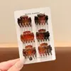 Exquisitos pasadores pequeños con forma de lazo, adecuados para cabello fino, pinzas de tiburón de clip medio, pasadores dulces para flequillo de lado, horquillas y accesorios para el cabello para mujeres