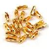 100 piezas/bolsa Accesorios para joyería DIY Hebilla de cintura de cerdo Hebilla de conexión de cuentas Cadena Accesorios de cadena Venta directa de fábrica