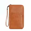 Nuevo Bolso para Pasaporte Antirrobo RFID Transfronterizo de Gran Capacidad, Portapasaportes Largo Multifuncional para Almacenamiento de Viaje, Bolso para Documentos