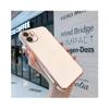 Adecuado para iPhone 16 Pro Max Borde Recto Galvanizado Grabado Láser 6D Funda para Teléfono Móvil 8P Apple 14 Pro Cubierta Completa para Lente