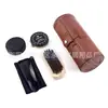 Venda Direta da Fábrica kit lustra-sapatos kit cuidados com sapatos escova de sapatos óleo de manutenção para lustrar sapatos em estoque