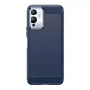 Para transmissão de som capa de celular Note12i IInfinix Note12i fibra de carbono escovada anti-queda capa macia