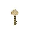 Colgante de llave de oro latón llavero colgante para hombre y mujer accesorios colgante de llave de coche para bolso para hombre y mujer