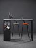Tablero de roca ligero de lujo para el hogar, pequeño apartamento, sala de estar, mesa de bar, pared divisoria multifunción, mesa alta, mesa de balcón de mármol