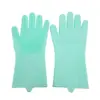 Luvas de Silicone Mágicas à Prova d'Água para Lavar Louça Borracha de Látex Lavar Cabelo Lavagem Espessadas Isolamento Térmico Isolamento Frio Doméstico Atacado