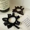 Anel de cabelo plissado de arco de alto valor estilo coreano acessórios para cabelo cocar todos os jogos para meninas gravata tira de cabelo corda de cabelo