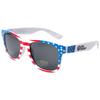 Gafas de sol unisex con logotipo imprimible de la bandera estadounidense de moda transfronteriza 2023