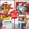 Fabricante de Máquina de Chanfrar Semiautomática Fornece 80 Cabeças Únicas Pneumáticas Barra Redonda Tubo Extremidade de Tubo Redondo Perfil