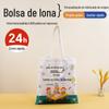 Para mapear bolsa de lona com logotipo personalizado bolsa de lona grossa de grande capacidade personalizada impressão de padrão sacola de compras proteção ambiental atividades