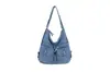 Bolso de mujer transfronterizo de Dongdaemun, Corea, mochila casual de mezclilla de alta calidad, nuevo modelo 2026, versátil y única para ir al trabajo