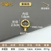 Manija de Anillo Redondo de Cobre Puro Estilo Chino Nuevo Manija de Cajón de Latón Accesorios de Ferretería para Muebles Retro Tirador de Anillo para Cajón de Botiquín de Medicina China