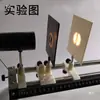 Banco Óptico Grande Reglas de Imagen de Lente Convexa Imagen de Agujero Pequeño Lente Cóncava Pantalla de Luz Uso Estudiantil Fuente de Luz F Conjunto Óptico