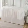 Capa de Roupa Transparente para Pendurar, Capa para Casaco de Quarto, Cobertura à Prova de Poeira para Roupas, Armazenamento em Guarda-Roupa