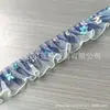 Borda de renda plissada dupla camada estampada, acessórios de vestuário, decoração de bainha de vestido de boneca, acessórios, adereços de cabeça, material de embalagem