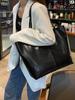 Bolso Tote para Mujer de Cuero Curtido Vegetal Nuevo Westal de Gran Capacidad, Bolso de Hombro para Mujer de Piel de Vaca, Bolso Simple Retro