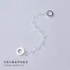 Liga Nova Acessórios Prateados Estilo Chinês Lótus Borboleta Vazado DIY Colar e Pulseira Feitos à Mão São Materiais de Acessórios de Joias