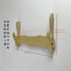 Suporte para Flauta e Display de Flauta, Rack de Armazenamento para Varas de Pesca, Suporte para Espada Fácil de Usar, Rack de Espada Cruzada Tang, Rack de Bambu e Madeira Sólida Montado na Parede