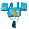 Chaleco salvavidas personalizado para niños con mangas de agua, flotadores de brazo no inflables, chaleco salvavidas, equipo de natación para principiantes, alta flotabilidad