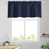 Fornecido Diretamente do Fabricante para Plataformas de E-commerce Transfronteiriço, Cortinas Blackout Populares para Quartos, Cozinhas e Banheiros, Cortinas Pequenas, Dropshipping de Fábrica
