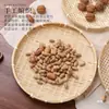 Cestas de secagem de bambu feitas à mão, bandejas de bambu, produtos de bambu, decorações de lavagem de vegetais estilo fazenda, escorredores, peneiras