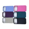 Funda de Teléfono Móvil de Color Sólido Mate de TPU Adecuada para Iphone17Promax Funda Protectora Anticaída Silicona Líquida