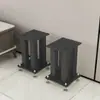 Suporte de Caixa de Som de Ponte, Tripé Totalmente Metálico, Suporte de Chão para Áudio, Uso Doméstico, Suporte de Ferro Amortecedor, Espigões nos Pés