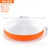 Melamina Liuyang Tigela para Legumes Cozidos Comercial Tigela Pequena Tigela Especial Redonda Imitação de Porcelana Fast Food Cantina Prato Rasos Plástico