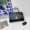 Bolsa Feminina Platinum Portátil Casual Transfronteiriça Nova Bolsa Kelly Textura Moda Urbana Temperamento Ombro Único Transversal Bolsa Feminina