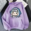 Tamanho Europeu TransfronteiriçoHoodies Hololive Vtuber Inglês Gawr Gura Merch