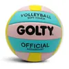 Golty Gvm-1005A No. 5 Pzas Material de PVC Costura de Precisión Cosido a Máquina Voleibol