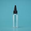 Frasco Spot 60ml 50ml com Ponta Transparente Plástico PET Poliéster Frasco Dosador Tinta Pigmento Frasco squeeze