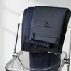 Calças Casuais de Negócios Masculinas Plus Size para Primavera/Verão Dropshipping, Calças Longas Elásticas de Cintura Alta Extra Grandes para Pessoas Grandes e Altas