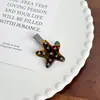 Joyería para el cabello Pasador coreano de ácido acético Estrella Pasador de estrella de cinco puntas Pasador lateral de temperamento Pasador para flequillo Pinza de pico de pato Pasador