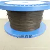 Suministro directo de cuerda de aramida negra ignífuga de 1-3 mm cuerda de sellado para puerta de horno de fibra de vidrio cuerda de amarre resistente al desgaste y a altas temperaturas