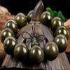 Pulsera de cuentas de Buda Jin Sinan madera sombría material viejo veta Shun ojo de gato pulsera Jin Sinan puesto de mayoreo regalos más vendidos