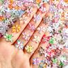 Nuevos accesorios para uñas de flor de lirio de cristal de hielo con tallado suave, resina degradada, flor de simulación, accesorios para uñas súper hada DIY