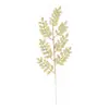 Polvo Brillante 46cm Rama Navideña con 7 Hojuelas de Plástico, Marco de Fotos para Árbol de Navidad Decoración de Arreglo Floral Estilo Europeo