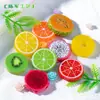Micro-paisagem criativa simulação laranja fatiada kiwi abacaxi fruta DIY decoração saco surpresa acessórios pequenos enfeites