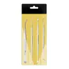 Herramientas de Limpieza Dental de Acero Inoxidable juego Herramientas de Cuidado Bucal Sonda Limpiadora Dental de Seis Piezas Espejo Dental