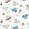 Capa para bolsa de roupas de algodão estampado, malha de algodão classe A para bebês, 300 peças, estampado, dupla face