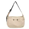 Bolsa Tote com Alça Larga Estilo Esportivo Casual, Bolsa Almofada para Torrada com Tendência Transfronteiriça, Grande Capacidade, Camada Impermeável Leve para Mulheres