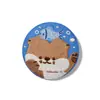 Emblema de Tecido Bordado Personalizado Etiqueta Tecida Zoo Cultural e Criativo Emblema Ponto Turístico Lembrança Broche Magnético Personalização