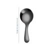 Cuchara pequeña redonda de acero inoxidable 304 con mango corto, cuchara para sopa, cuchara para helado, cuchara para postre, tenedor estilo cuchara de té, cuchara para bebé, vajilla para niños.