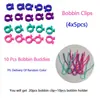 Fornecimento Direto da Fábrica de Bobinas Plásticas de Alta Qualidade, Clipes para Linha de Bobina DIY para Evitar que as Pontas da Linha Caiam, Acessórios Coloridos para Máquina de Costura