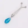 Clip de Diamante Colorido Hebilla Fija Ajuste Simple de Ropa Clip de Perla de Acero Clip Metálico Hebilla Fija para Cinturilla Herramienta para Adelgazar la Cintura